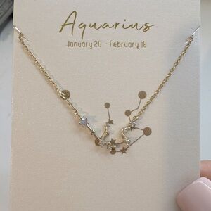 Necklace zodiac sign